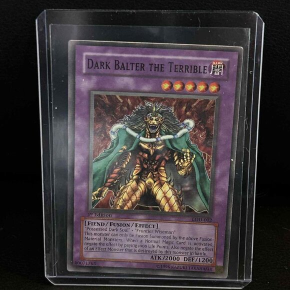 Dark Balter the Terrible - LOD-002 - Super Rare - 1st Edition Legacy of Darkness - Picture 1 of 1